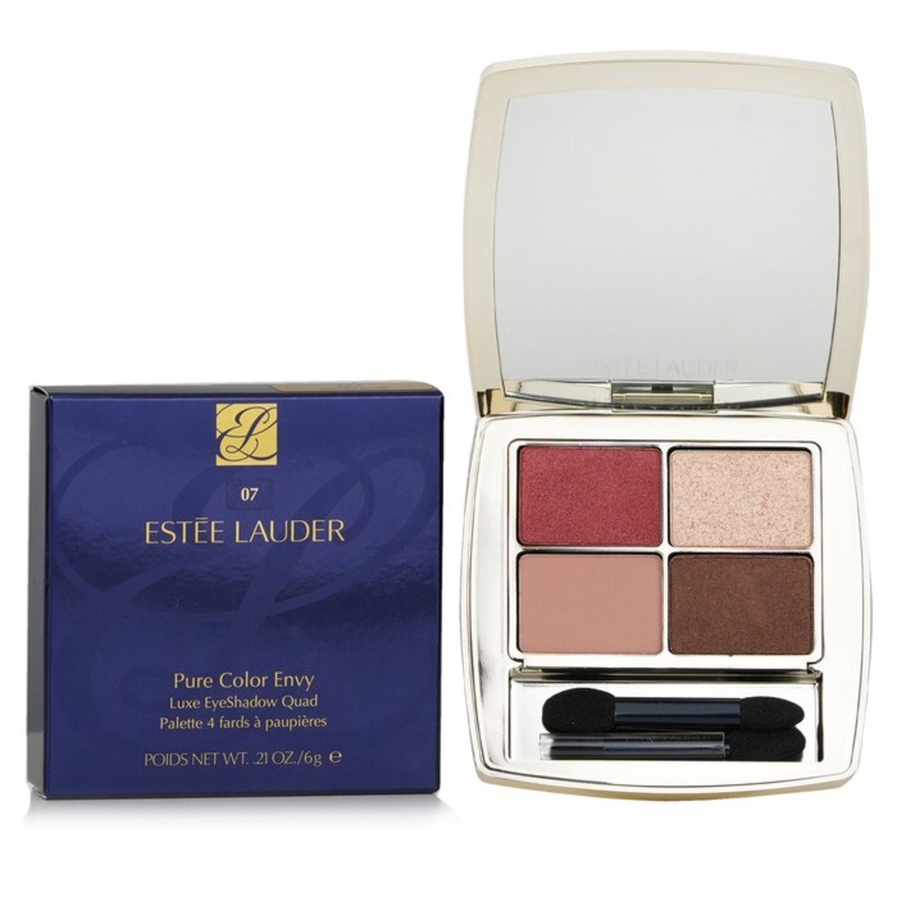 Estee Lauder Pure Color Envy Luxe Eyeshadow Quad in Shade 07 Boho Rose